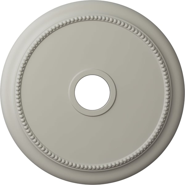 Ekena Millwork Crendon Ceiling Medallion (Fits Canopies up to 4 3/8"), 24 1/8"OD x 4 3/8"ID x 2 1/4"P, Pot of Cream CM24CRPCF - main